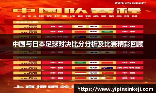 中国与日本足球对决比分分析及比赛精彩回顾