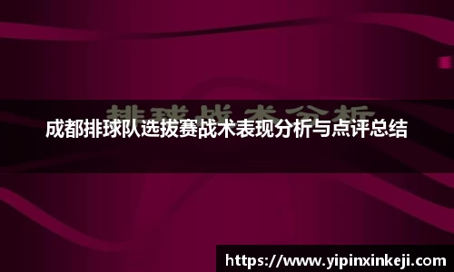 成都排球队选拔赛战术表现分析与点评总结