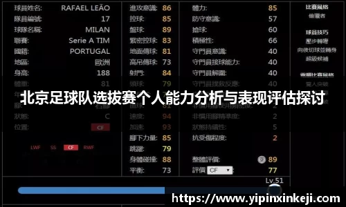 北京足球队选拔赛个人能力分析与表现评估探讨